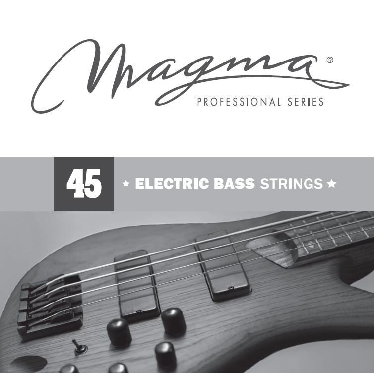 Cuerda Bajo Electrico Magma Nickel P/Steel .045 BS045N