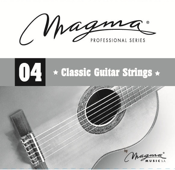 Cuerda Guitarra Clásica Magma 4° High Tension GC124