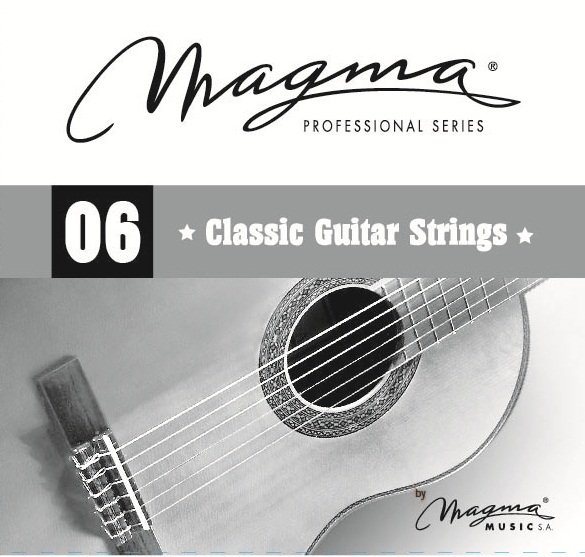 Cuerda Guitarra Clásica Magma 6° High Tension GC126