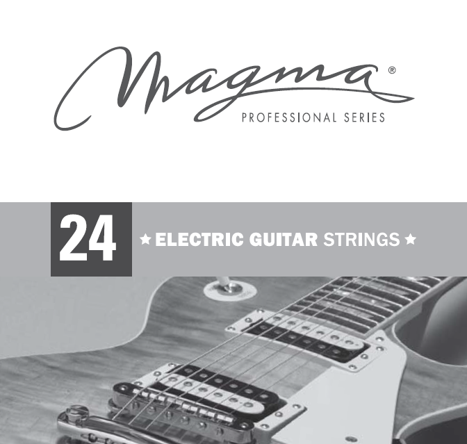 Cuerda Guitarra Electrica Magma Nickel P/Steel .024 GE024N