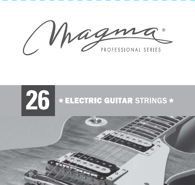 Cuerda Guitarra Electrica Magma Nickel P/Steel .026 GE026N