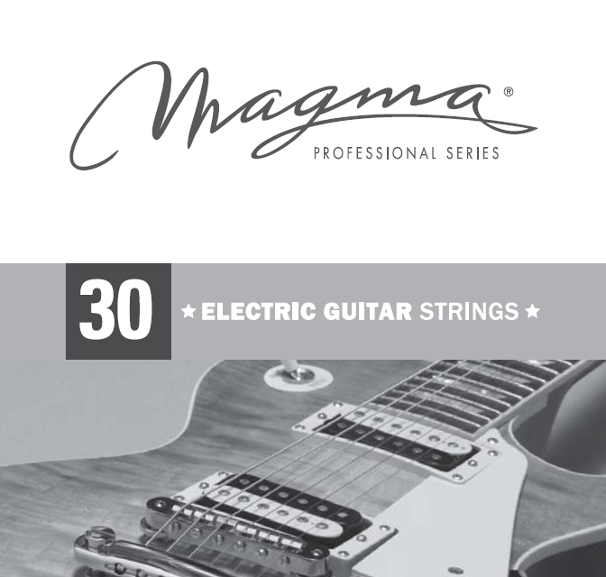 Cuerda Guitarra Electrica Magma Nickel P/Steel .030 GE030N