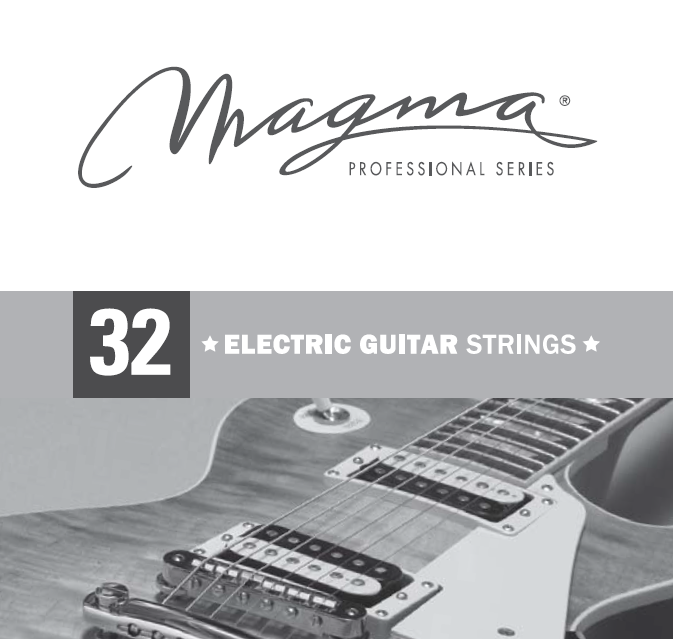 Cuerda Guitarra Electrica Magma Nickel P/Steel .032 GE032N