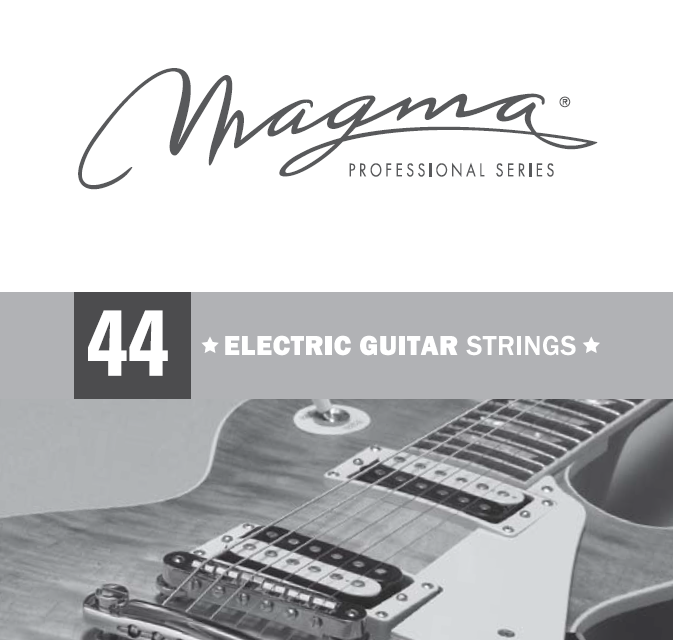 Cuerda Guitarra Electrica Magma Nickel P/Steel .044 GE044N