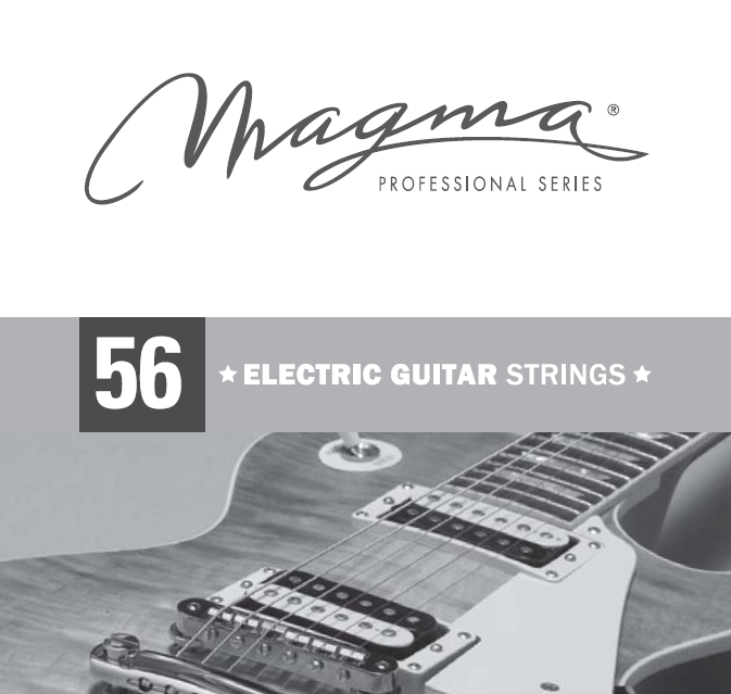 Cuerda Guitarra Electrica Magma Nickel P/Steel .056 GE056N