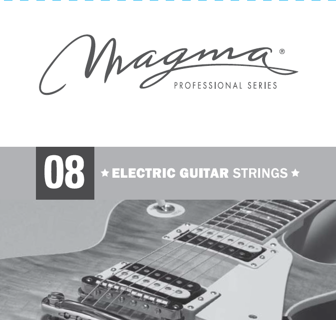 Cuerda Guitarra Electrica Magma Plain Steel .008 GE008N