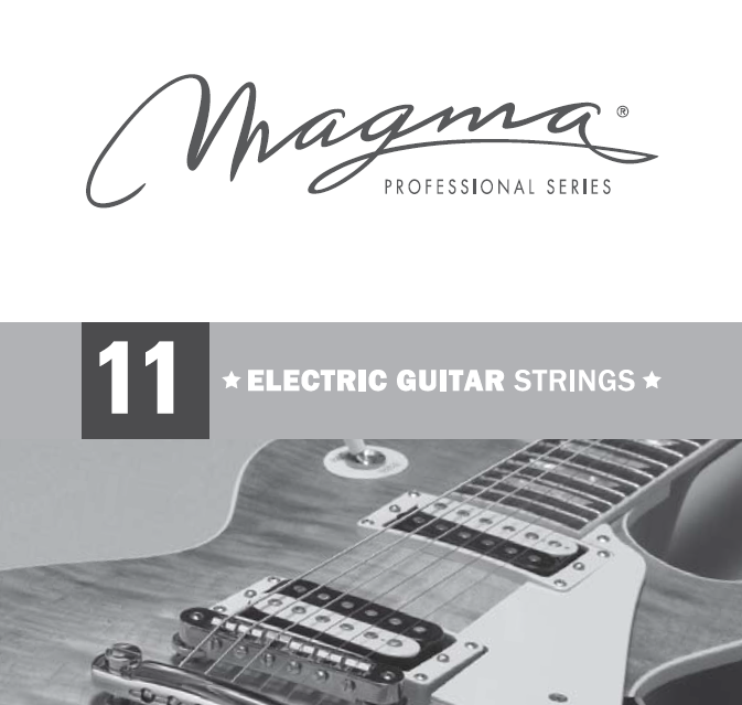 Cuerda Guitarra Electrica Magma Plain Steel .011 GE011N