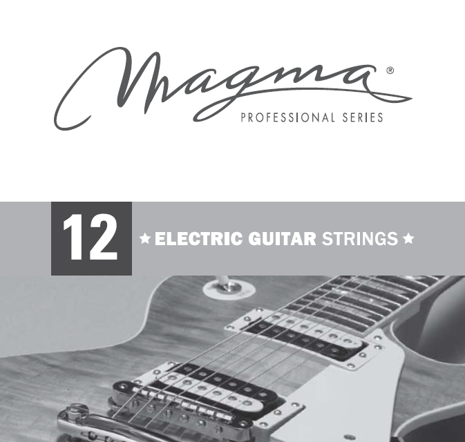 Cuerda Guitarra Electrica Magma Plain Steel .012 GE012N