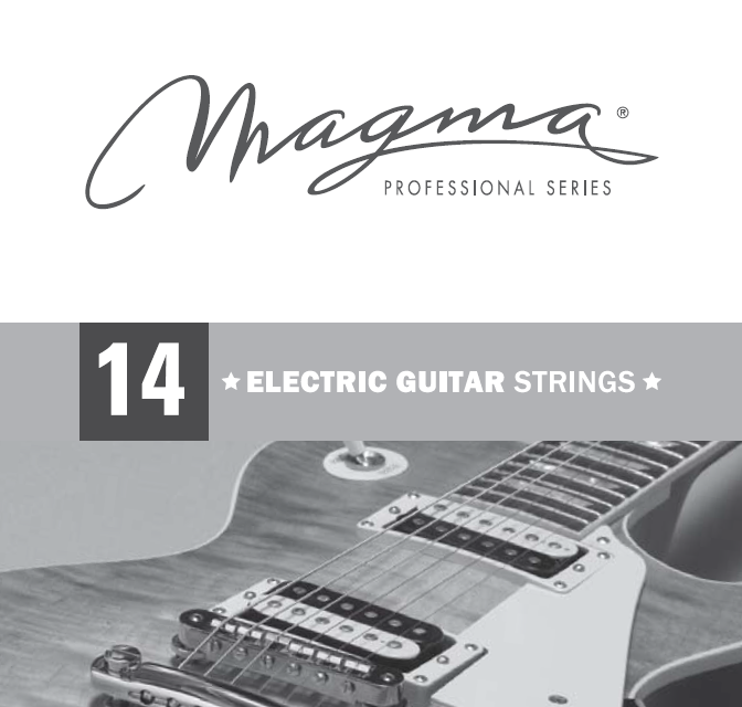 Cuerda Guitarra Electrica Magma Plain Steel .014 GE014N