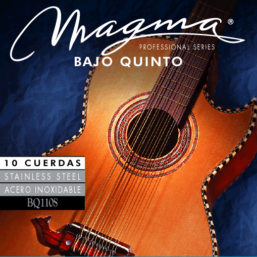 Encordado Magma Banjo Quinto Cuerdas Acero Inoxidable (BQ110S) 1 Set