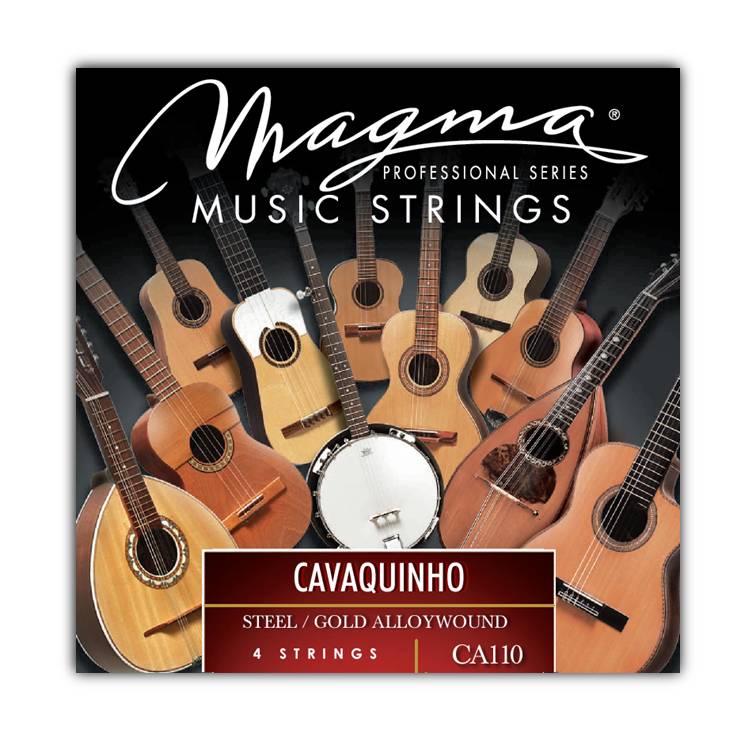 Encordado Magma Cavaquinho Cuerdas Acero-Bronce (CA110) 1 Set