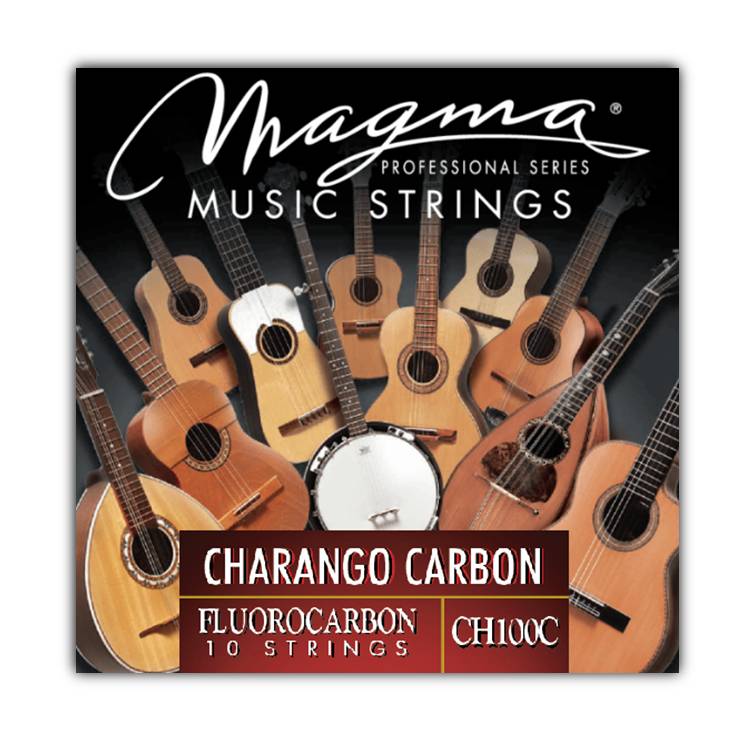 Encordado Magma Charango CARBONO 11 Cuerdas Flurocarbono (CH100C) 1 Set