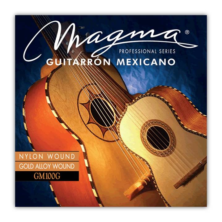 Encordado Magma Guitarrón Mexicano Bronce 85/15 6 Cuerdas (GM100G) 1 Set