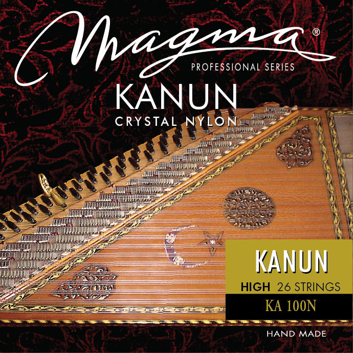 Encordado Magma Kanun 26 Cuerdas Nylon Cristal Especial (KA100N) 1 Set