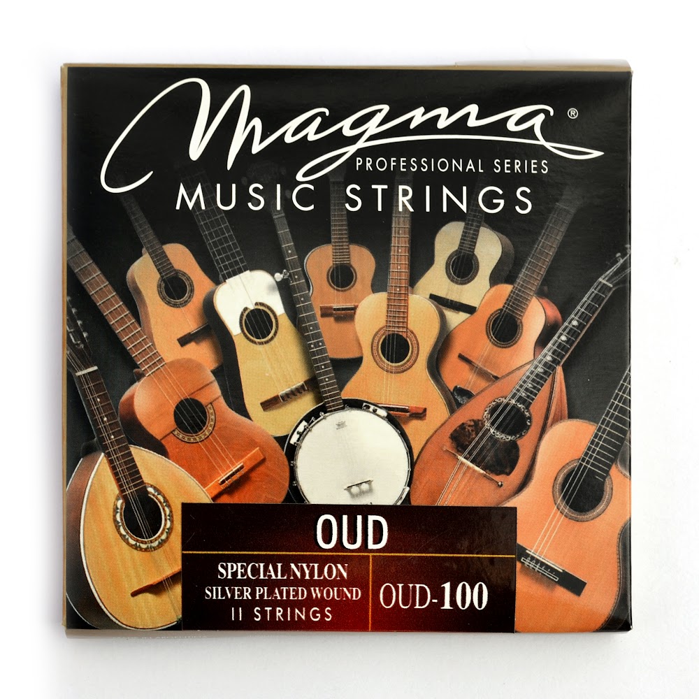 Encordado Magma Oud 11 Cuerdas Nylon - Cobre Plateado (OUD-100) 1 Set