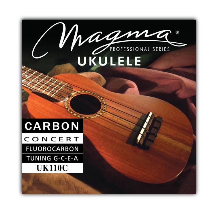 Encordado Magma Ukelele Concierto Carbono Afinación Hawaiana (UK110NP) 1 Set