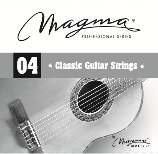 [GC124] Cuerda Guitarra Clásica Magma 4° High Tension GC124