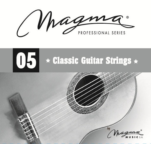 [GC125] Cuerda Guitarra Clásica Magma 5° High Tension GC125