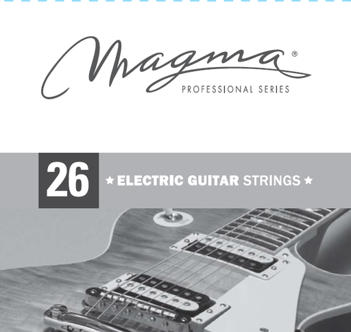 [GE026N] Cuerda Guitarra Electrica Magma Nickel P/Steel .026 GE026N